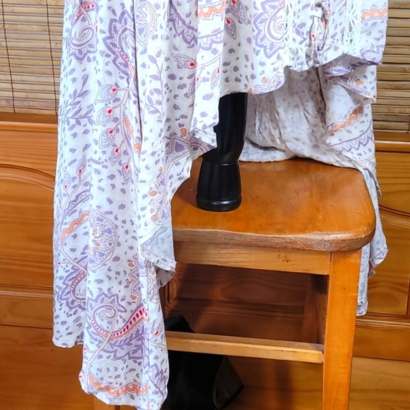 Vintage Havana Hi-Low Prairie Skirt - Picture 5 of 10